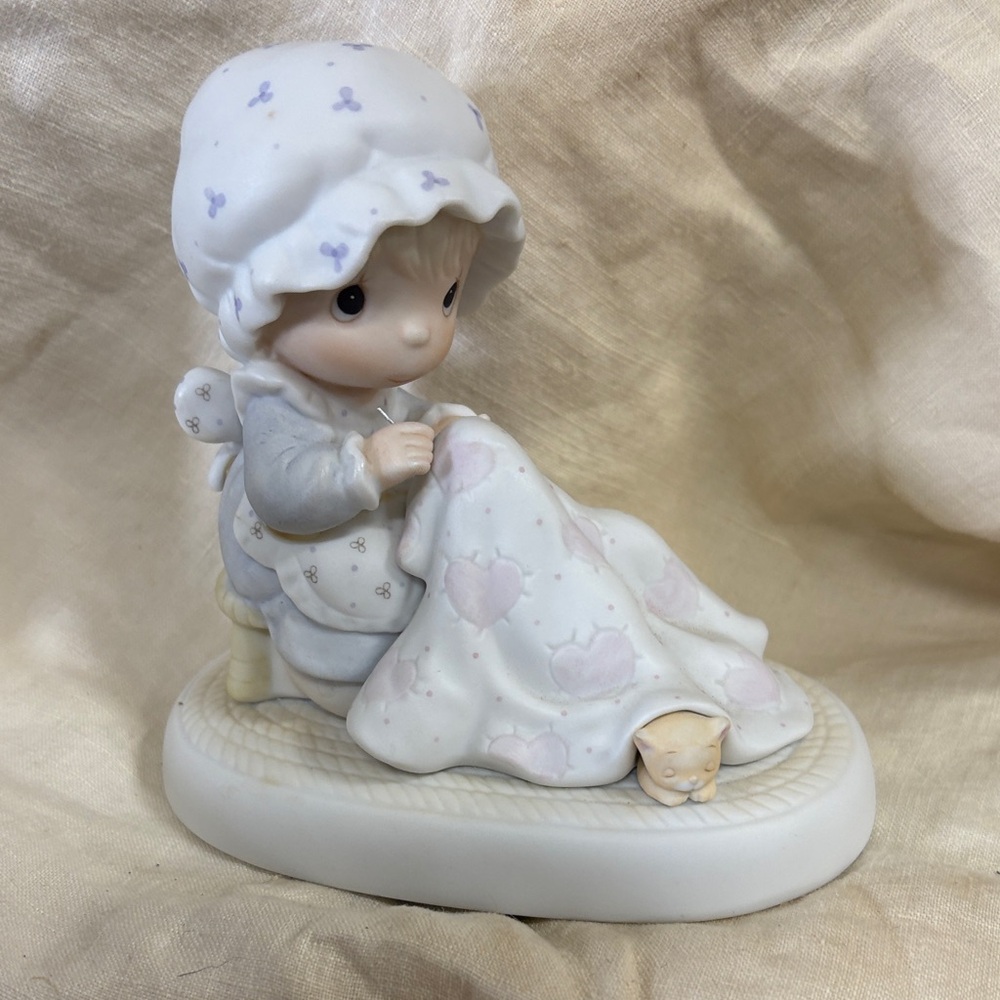 Precious Moments White Porcelain Love Covers All